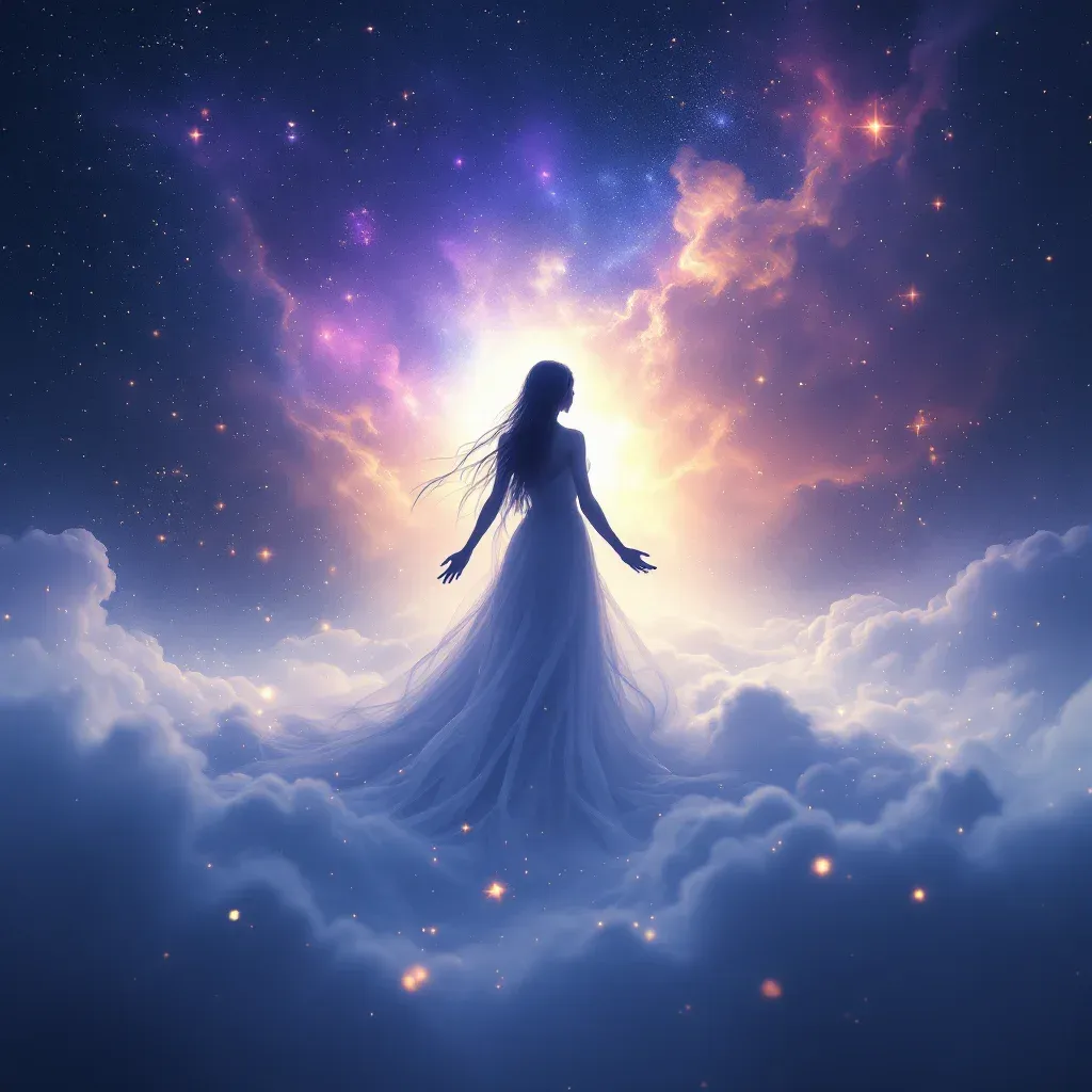 White Key — A cosmic mini image representing the white key variant of the key symbol.