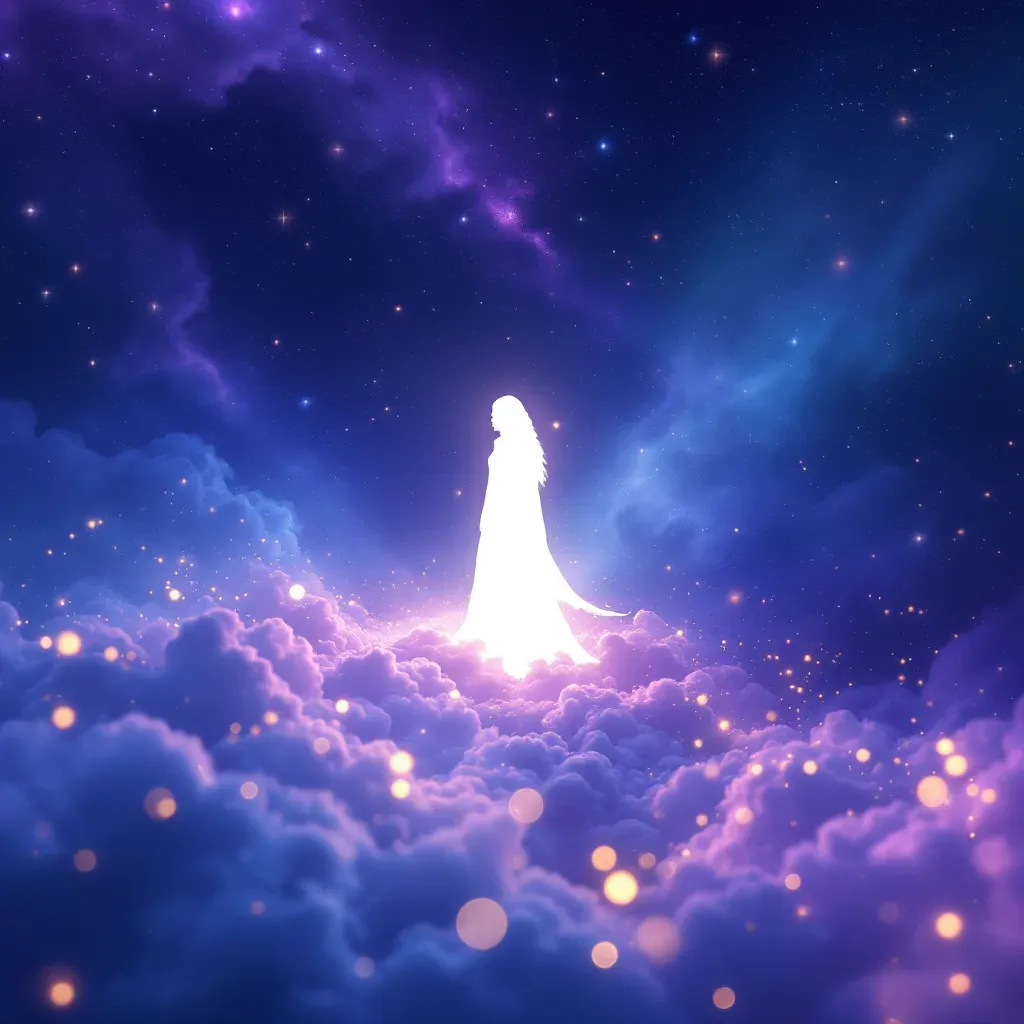 White Bear — A cosmic mini illustration representing the white bear variant of the bear symbol.