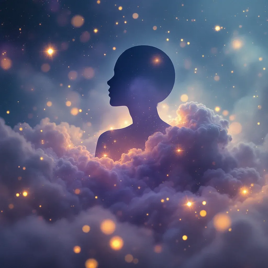 Weiße Teller — ein kosmisches Mini-Bild, das die weiße Variante des Geschirrspülens symbolisiert.