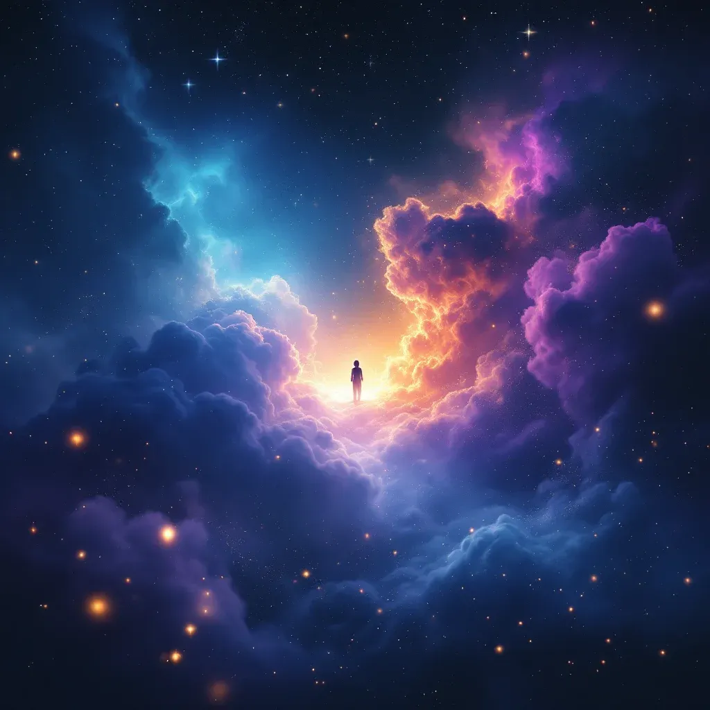 Weißes Fleischstück — Kosmisches Mini-Bild, das die weiße Variante des Symbols „Ein Stück Fleisch fällt von einem ab“ darstellt.