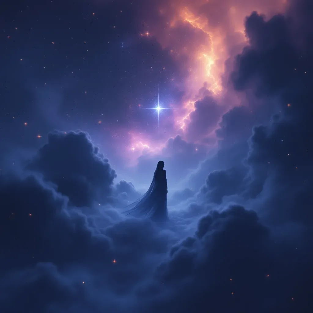 白猫——代表“被猫舔”符号的白猫变体的宇宙感小图。