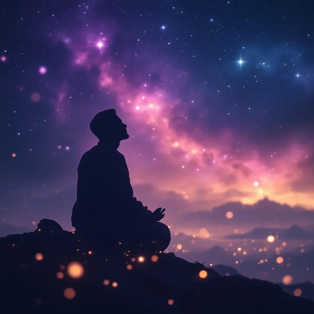 Beyaz Seccade veya Beyaz Elbise ile Namaz — Namaz Kılmak sembolünün beyaz seccade veya beyaz elbise ile namaz varyantını temsil eden cosmic mini görsel.