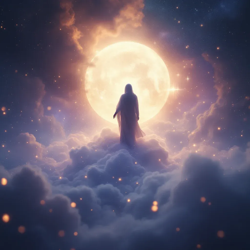 Página de Ihya en Blanco o con Tonos Claros — imagen cósmica mini que representa la variante de página de Ihya de tonos blancos y claros del símbolo de ver interpretaciones de sueños de Ihya.org.