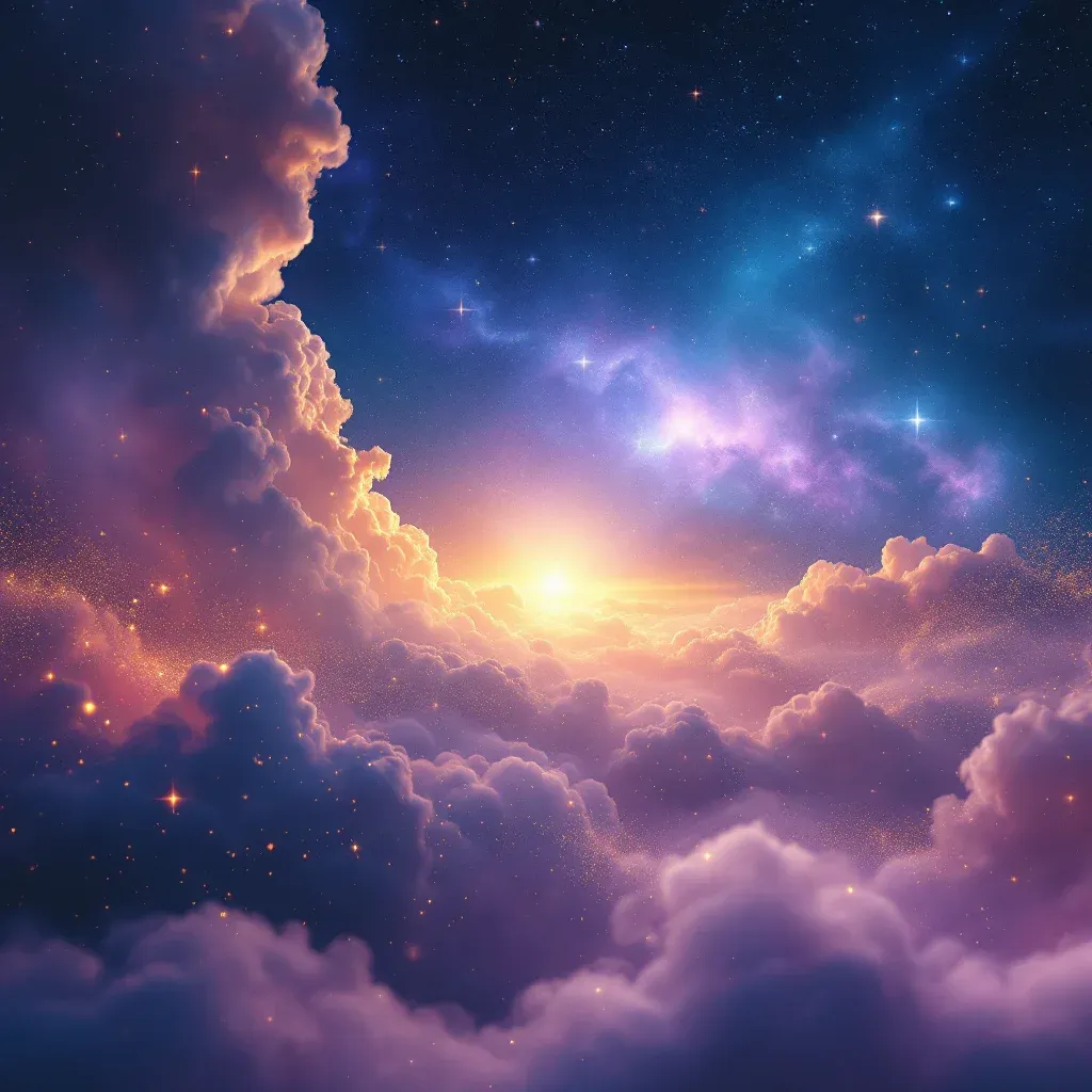 Beyaz Yağmur — Yağmur Yağdığını sembolünün beyaz yağmur varyantını temsil eden cosmic mini görsel.