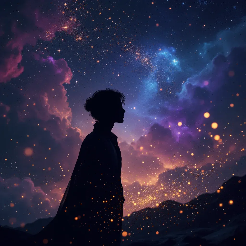 Bitterschokolade — ein kosmisches Mini-Bild, das die Variante Bitterschokolade des Symbols Schokolade essen darstellt.