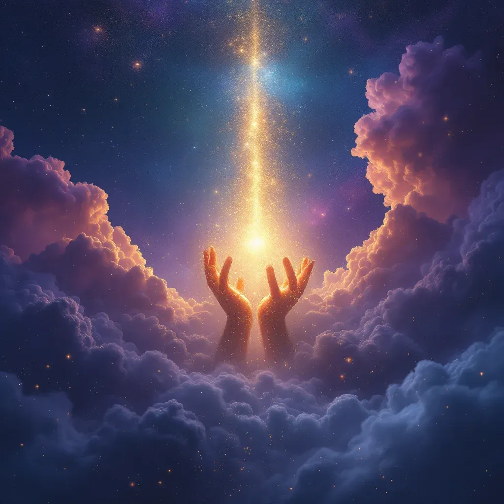 Depremde Birini Kurtarmak — Ruyada Deprem Gormek sembolünün depremde birini kurtarmak varyantını temsil eden cosmic mini görsel.
