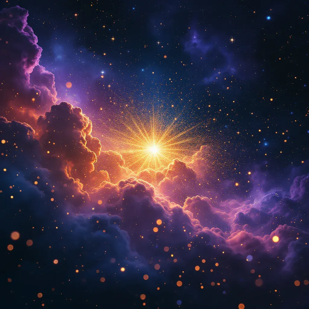 Depremde Güçlenmek — Ruyada Deprem Gormek sembolünün depremde güçlenmek varyantını temsil eden cosmic mini görsel.