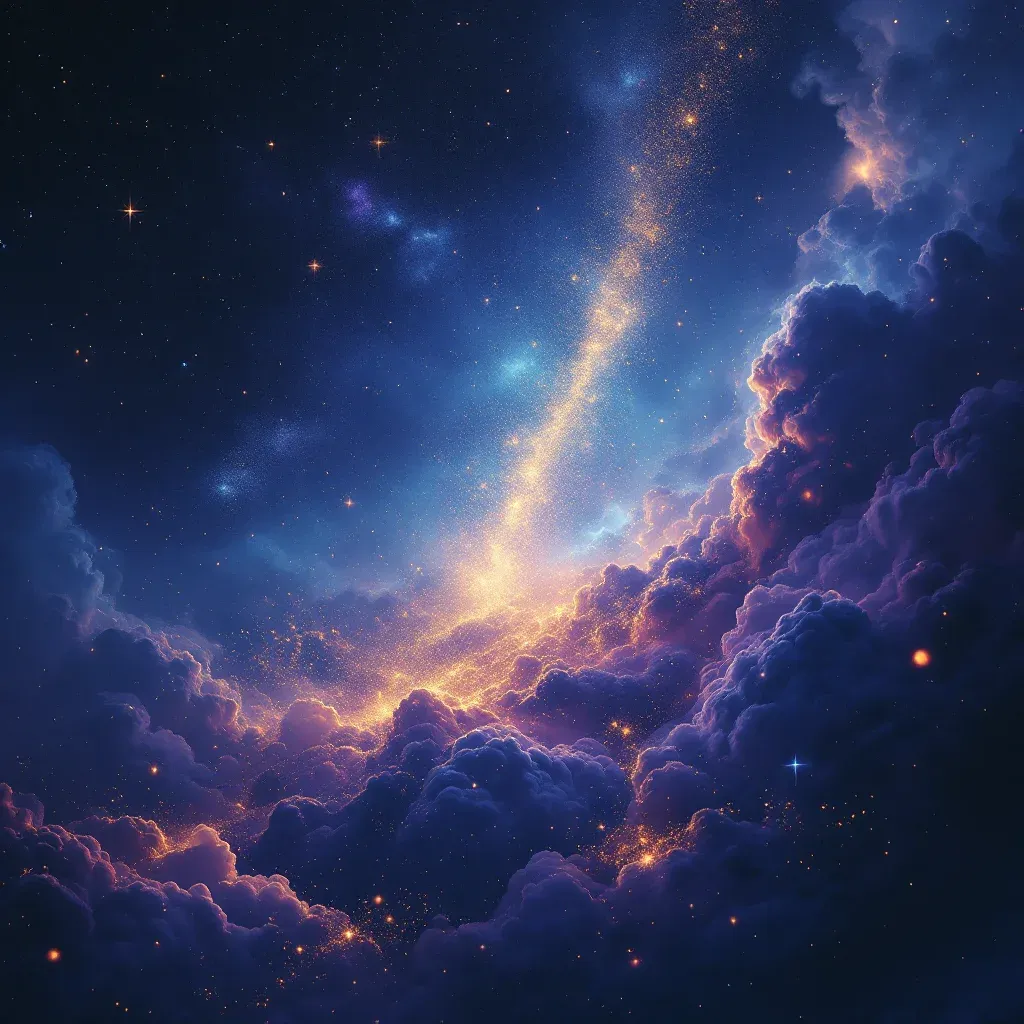 Depremden Kacmak — Ruyada Deprem Gormek sembolünün depremden kacmak varyantını temsil eden cosmic mini görsel.