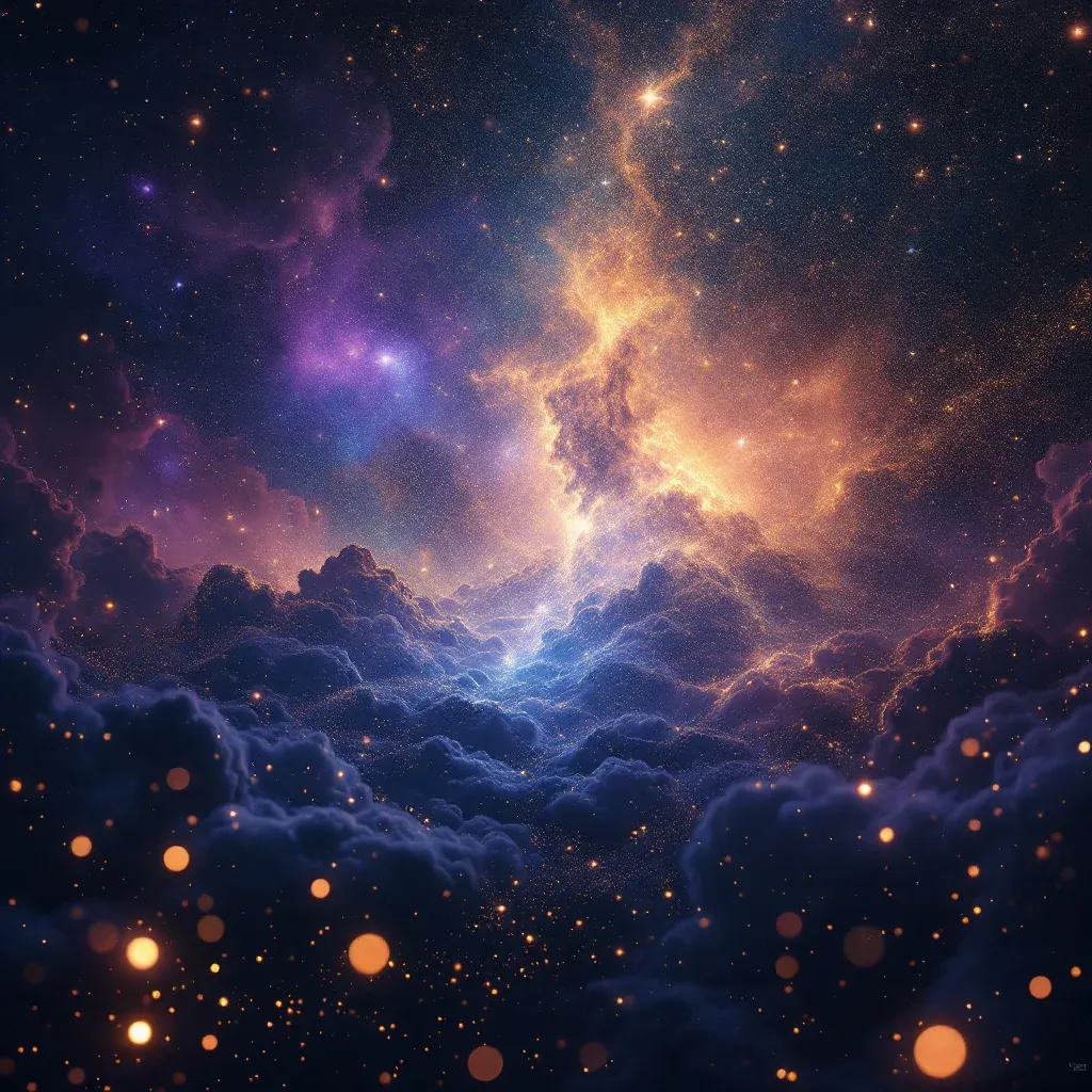 Depremi Garip Şekilde Sakin Karşılamak — Ruyada Deprem Gormek sembolünün depremi garip şekilde sakin karşılamak varyantını temsil eden cosmic mini görsel.