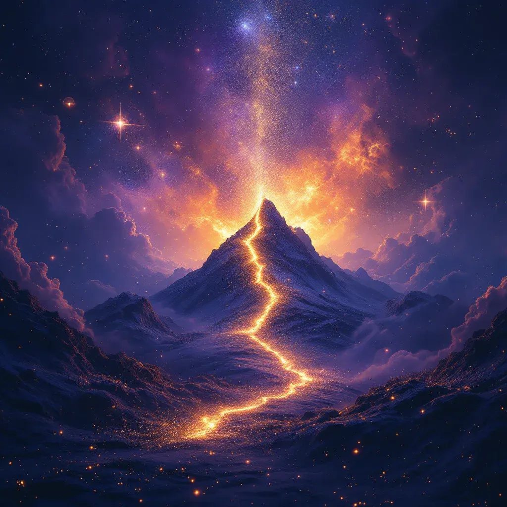Depremi İzlemek — Ruyada Deprem Gormek sembolünün depremi i̇zlemek varyantını temsil eden cosmic mini görsel.