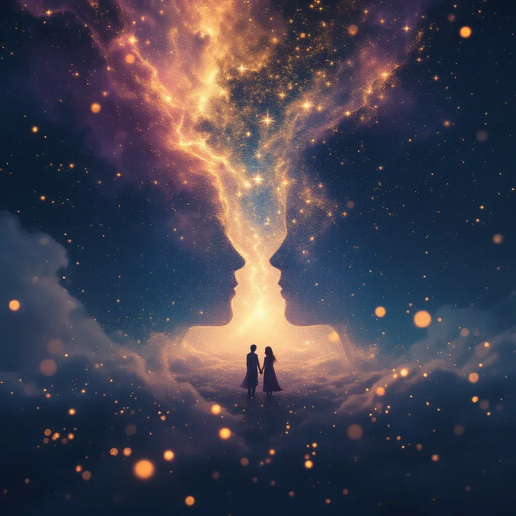 Eski Sevgilinin Uzaklaşması — Eski Sevgiliyi sembolünün eski sevgilinin uzaklaşması varyantını temsil eden cosmic mini görsel.