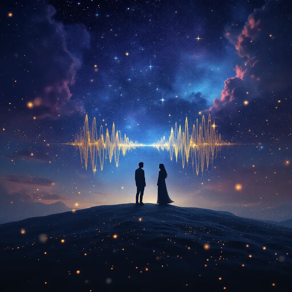 Eski Sevgiliyle Konuşmak — Eski Sevgiliyi sembolünün eski sevgiliyle konuşmak varyantını temsil eden cosmic mini görsel.
