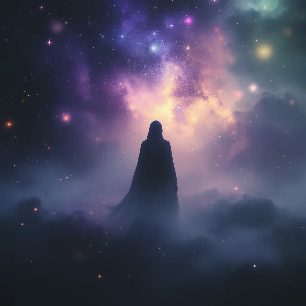 Multitud gris — mini imagen cósmica que representa la variante de multitud gris del símbolo de ir a la mili.