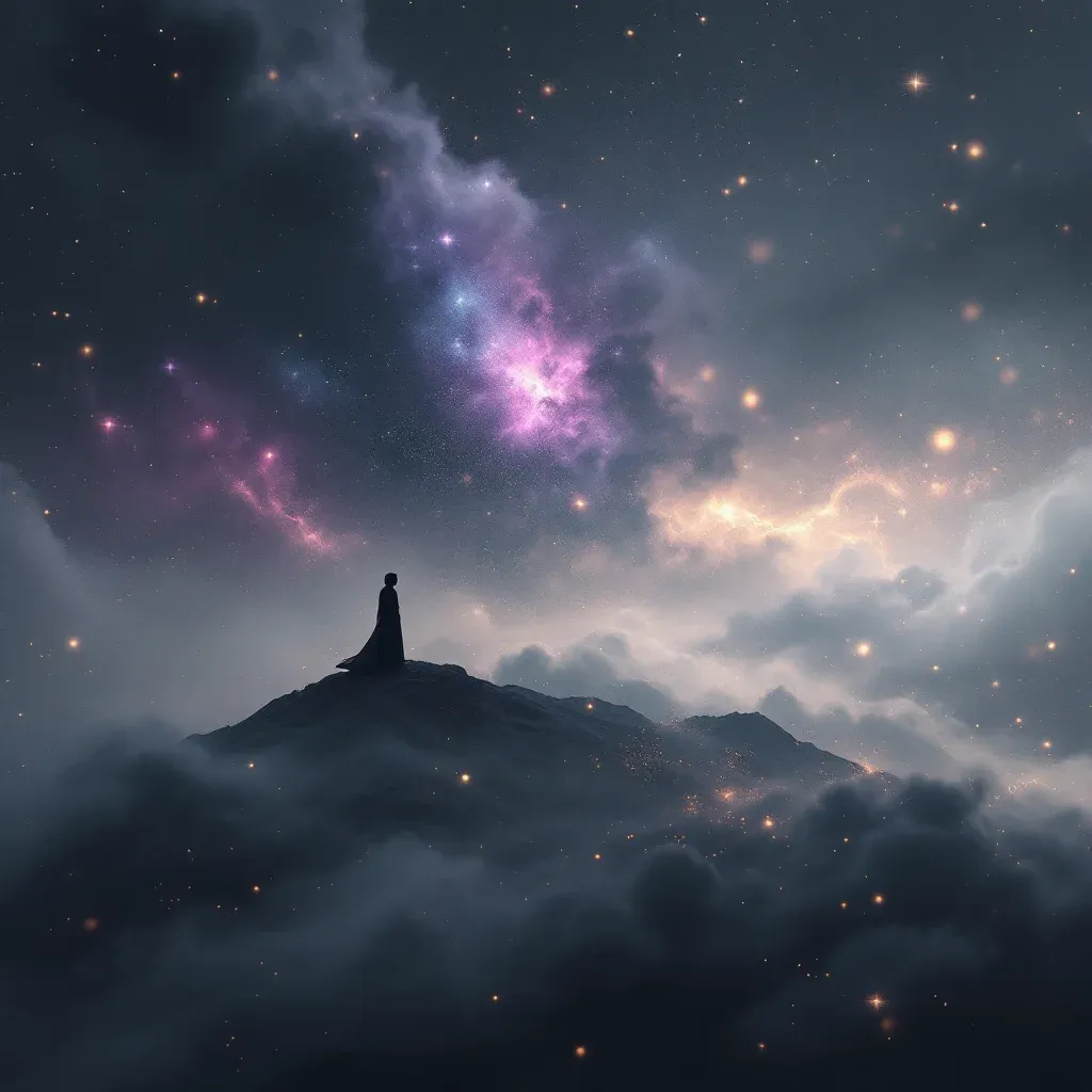 Gri Yağmur — Yağmur Yağdığını sembolünün gri yağmur varyantını temsil eden cosmic mini görsel.
