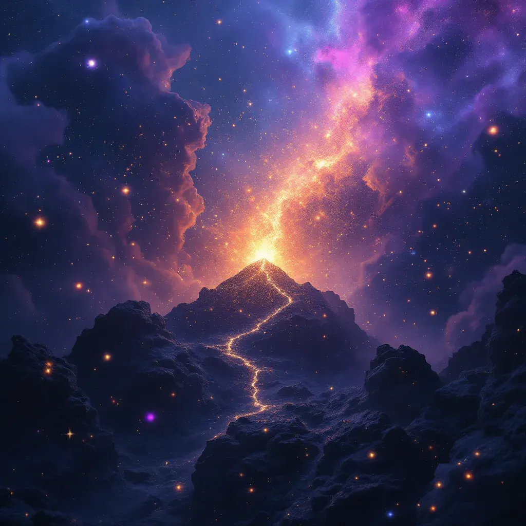 Hafif Deprem — Deprem Olduğunu sembolünün hafif deprem varyantını temsil eden cosmic mini görsel.