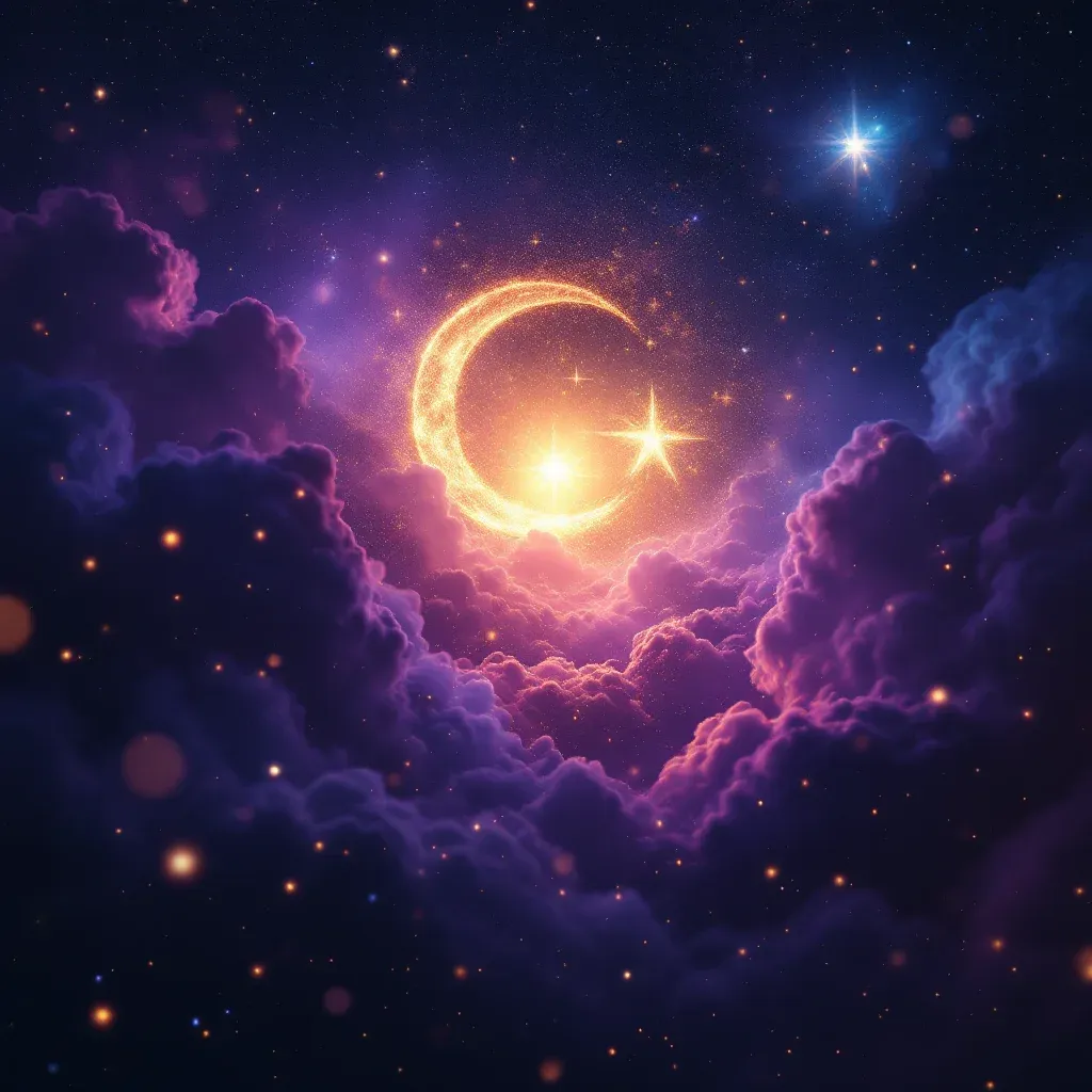 Hamilelikte Şaşırmak — Hamile Olduğunu sembolünün hamilelikte şaşırmak varyantını temsil eden cosmic mini görsel.