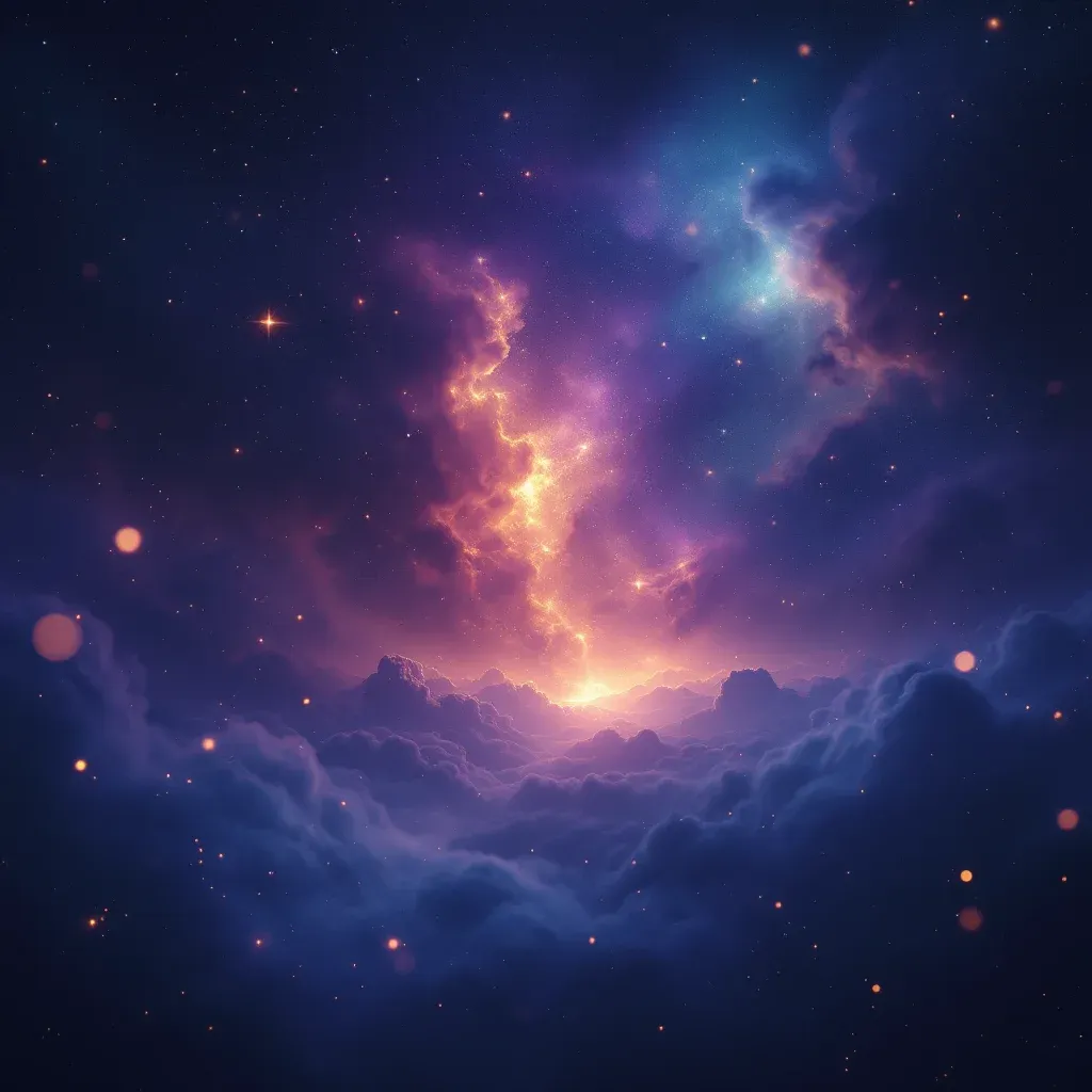 Hamilelikte Yalnız Hissetmek — Hamile Olduğunu sembolünün hamilelikte yalnız hissetmek varyantını temsil eden cosmic mini görsel.