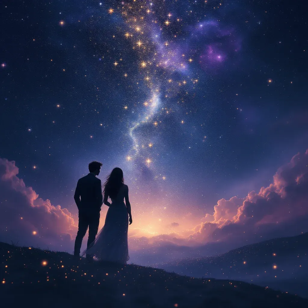 Kalabalıkta Eski Sevgiliyi Görmek — Eski Sevgiliyi sembolünün kalabalıkta eski sevgiliyi görmek varyantını temsil eden cosmic mini görsel.