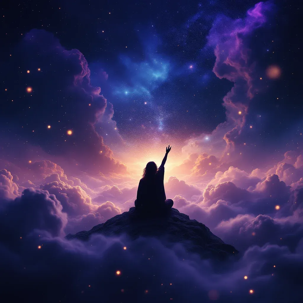 Kalabalıkta Hamile Olmak — Hamile Olduğunu sembolünün kalabalıkta hamile olmak varyantını temsil eden cosmic mini görsel.