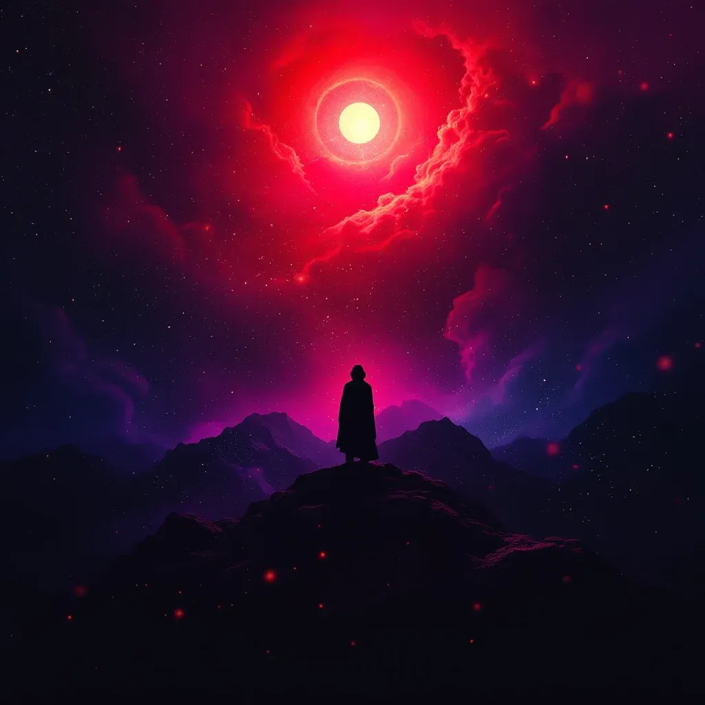 Fiesta roja — imagen mini cósmica que representa la variante roja del símbolo de la fiesta religiosa.