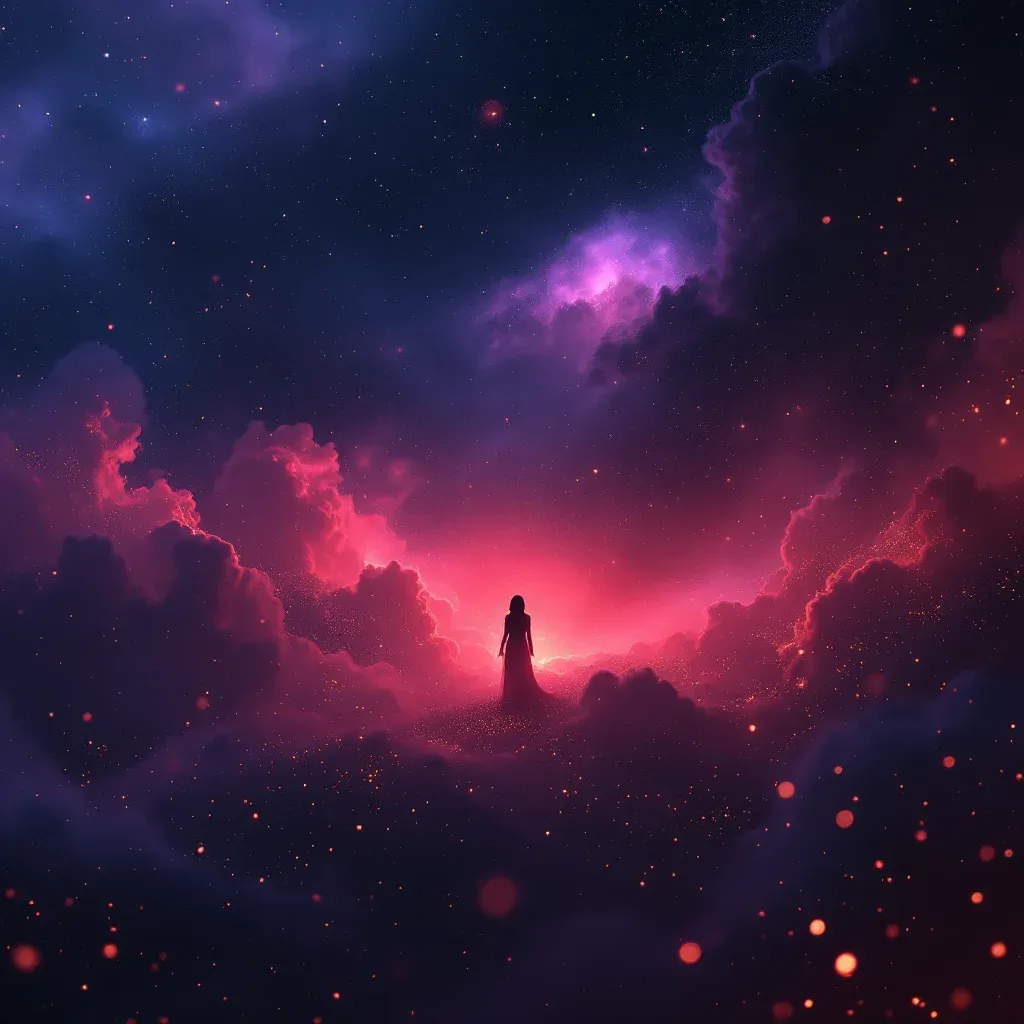 Mano roja — Imagen cósmica pequeña que representa la variante de mano roja del símbolo de sufrir acoso con la mano.