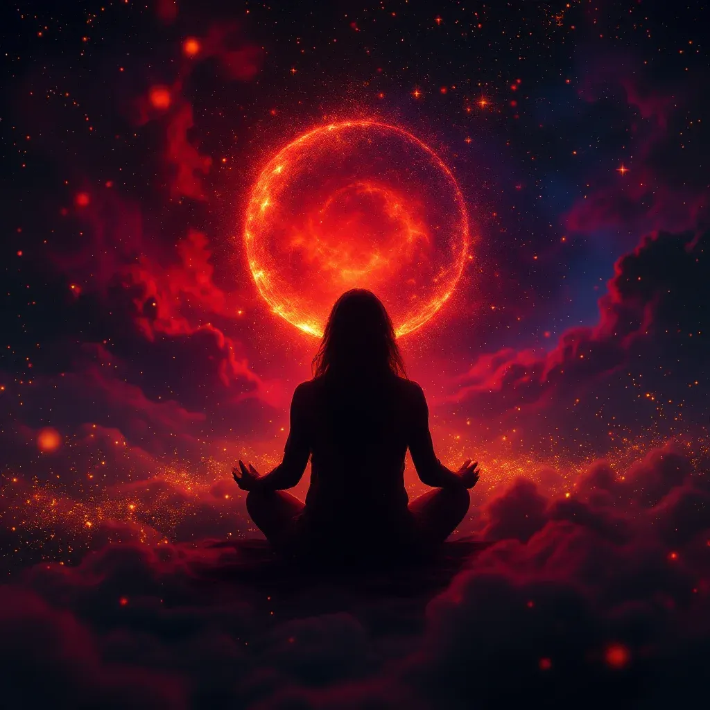 Sangre menstrual de rojo oscuro — imagen mini cósmica que representa la variante de sangre menstrual de rojo oscuro del símbolo de tener la menstruación.