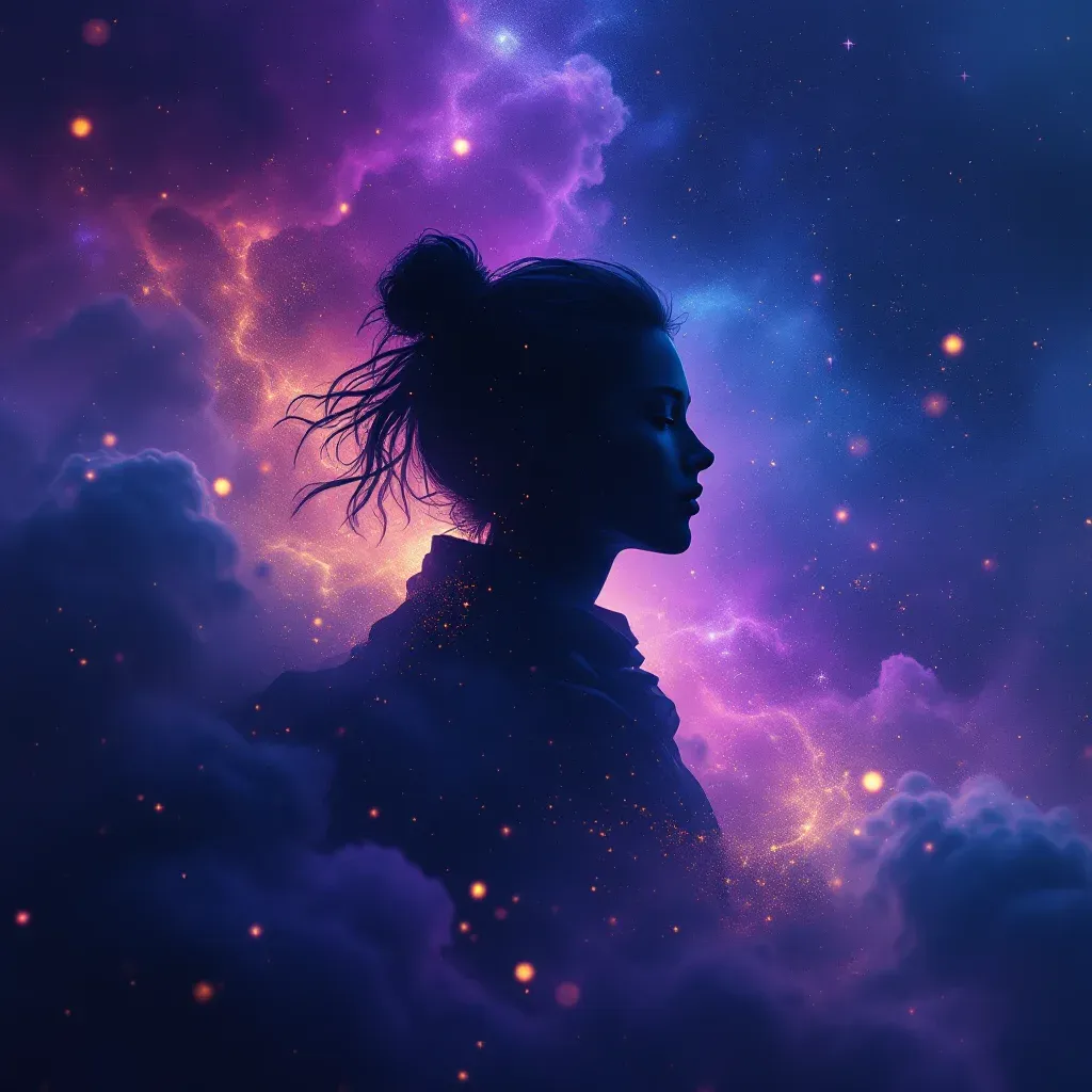 Hacer tus necesidades en tonos oscuros y sombríos — imagen mini cósmica que representa la variante de hacer tus necesidades en tonos oscuros y sombríos del símbolo Hacer tus necesidades.