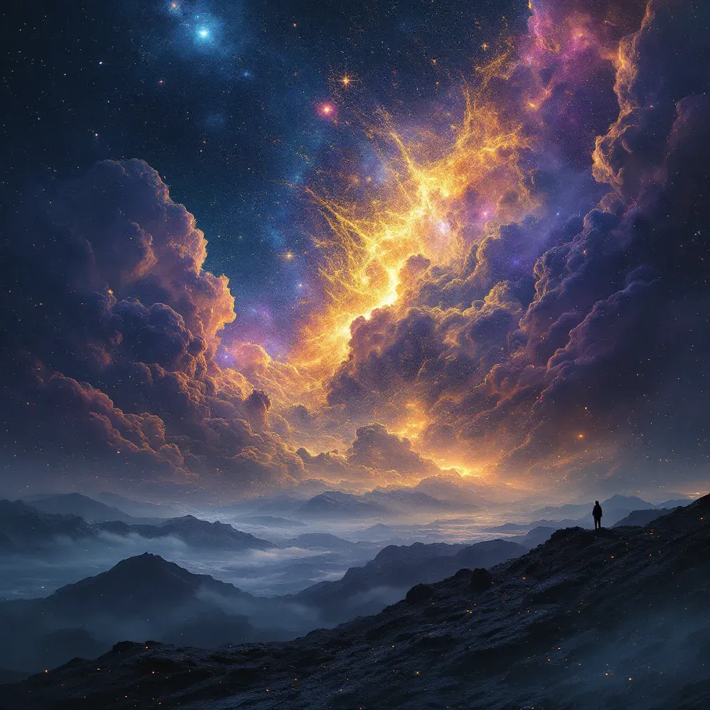 Şehirde Büyük Deprem Görmek — Ruyada Deprem Gormek sembolünün şehirde büyük deprem görmek varyantını temsil eden cosmic mini görsel.