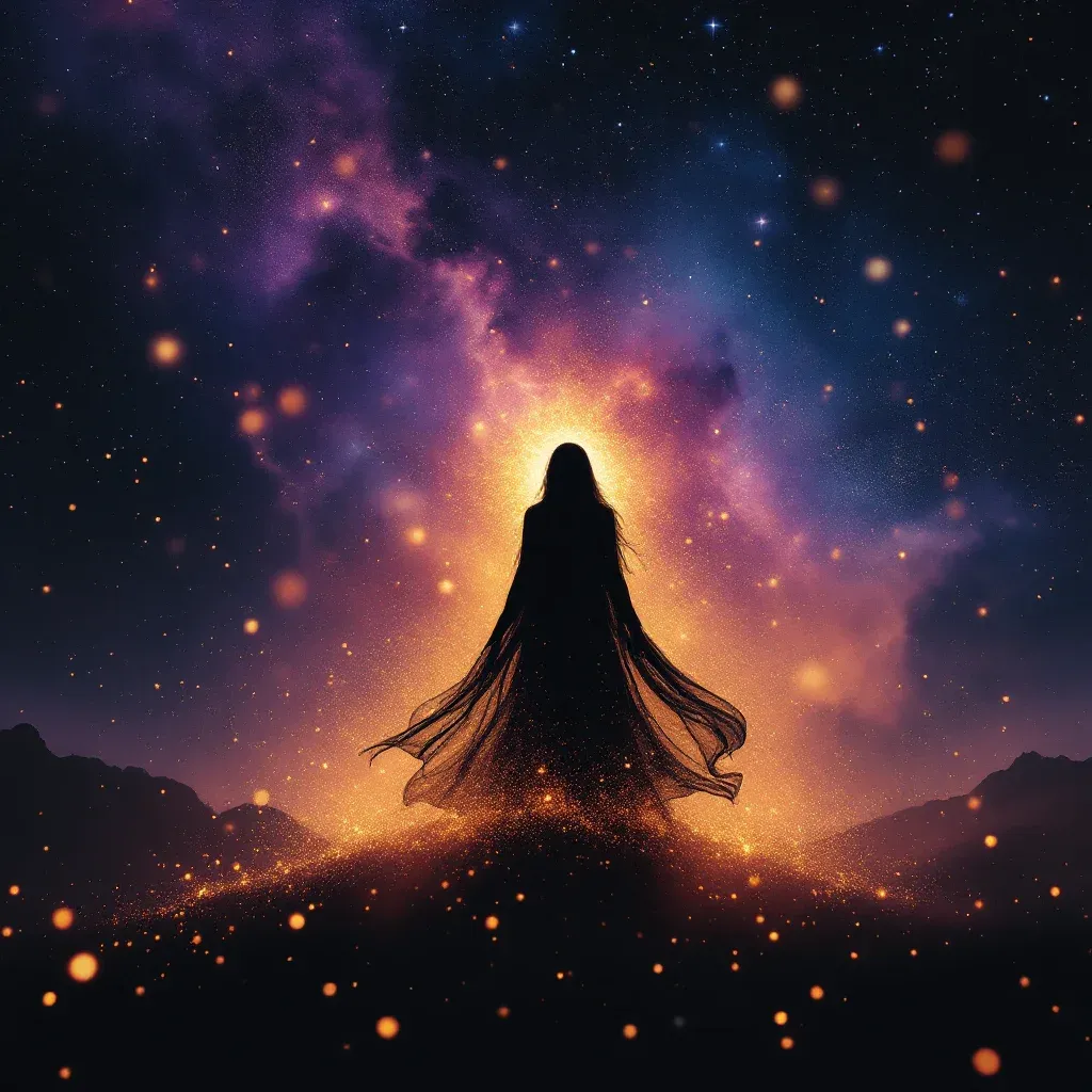 Black Key — A cosmic mini image representing the black key variant of the key symbol.