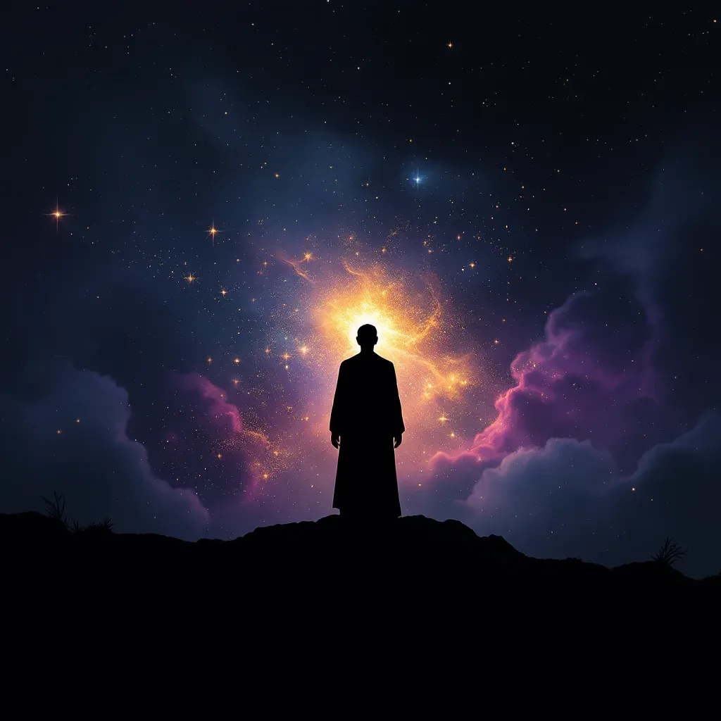 黑色大蛇 — 代表大蛇符号的黑色大蛇变体的宇宙风格小图。