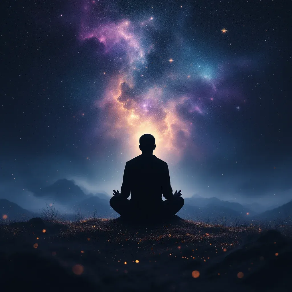 Siyah Elbise ile Namaz — Namaz Kılmak sembolünün siyah elbise ile namaz varyantını temsil eden cosmic mini görsel.