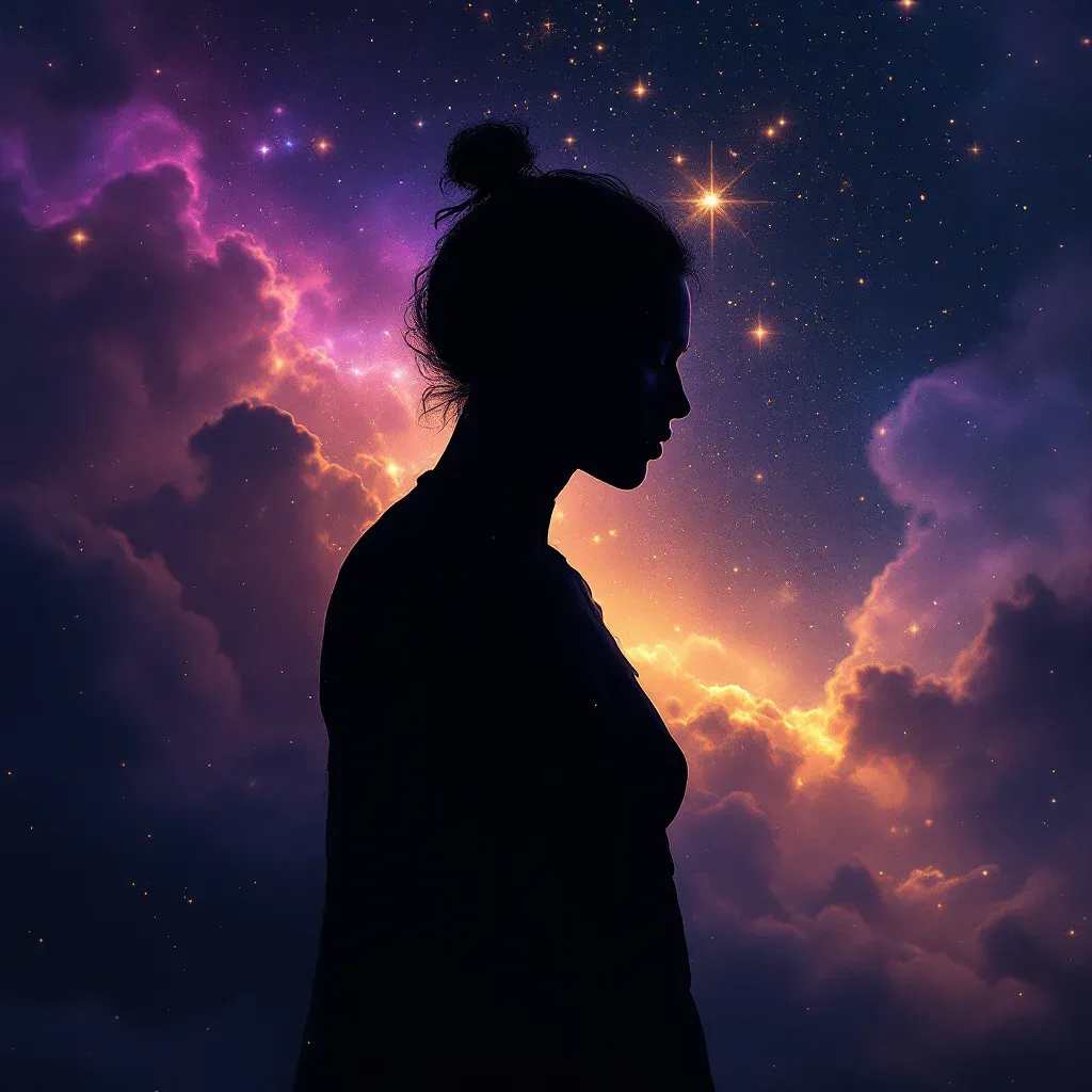 Siyah Hamilelik — Hamile Olduğunu sembolünün siyah hamilelik varyantını temsil eden cosmic mini görsel.
