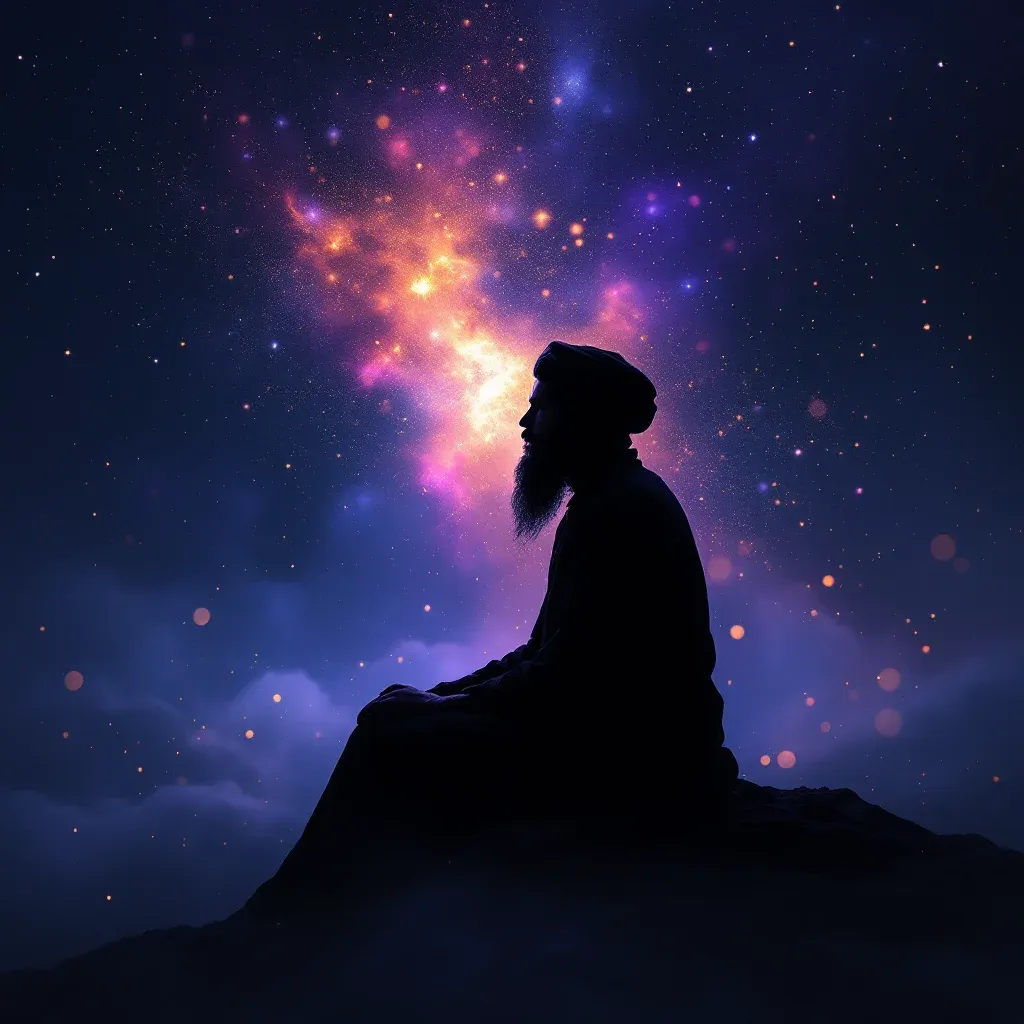 Black Ihya Dream Interpretations by Imam Nablusi — a cosmic mini image representing the black variant of the Ihya Dream Interpretations by Imam Nablusi symbol.