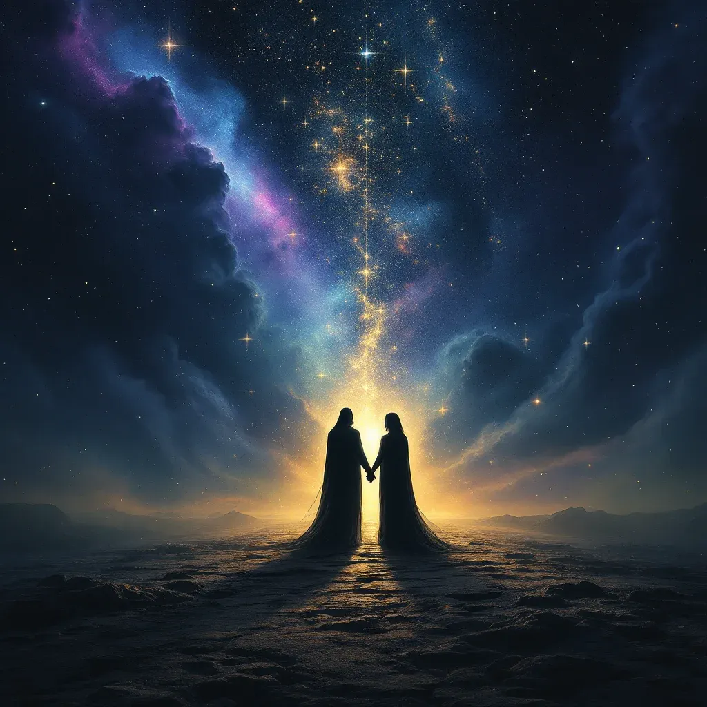Sokakta Eski Sevgiliyi Görmek — Eski Sevgiliyi sembolünün sokakta eski sevgiliyi görmek varyantını temsil eden cosmic mini görsel.